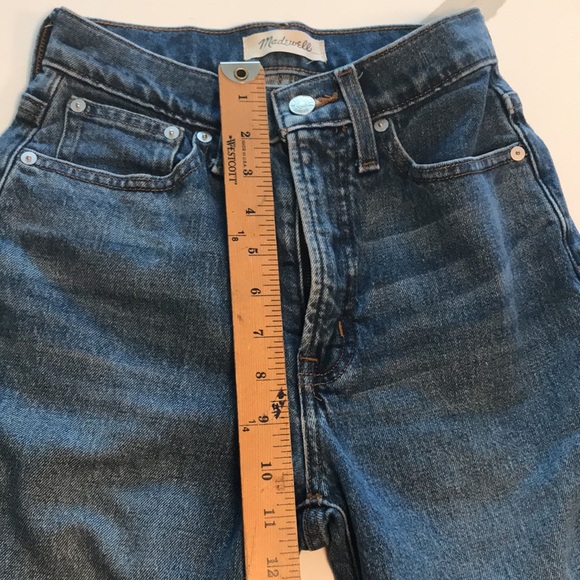 Madewell The Perfect Vintage Straight Jean, Size 23 - Picture 8 of 8